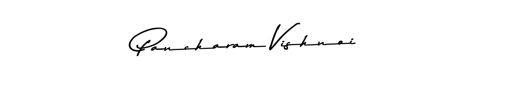 How to make Pancharam Vishnoi signature? Asem Kandis PERSONAL USE is a professional autograph style. Create handwritten signature for Pancharam Vishnoi name. Pancharam Vishnoi signature style 9 images and pictures png