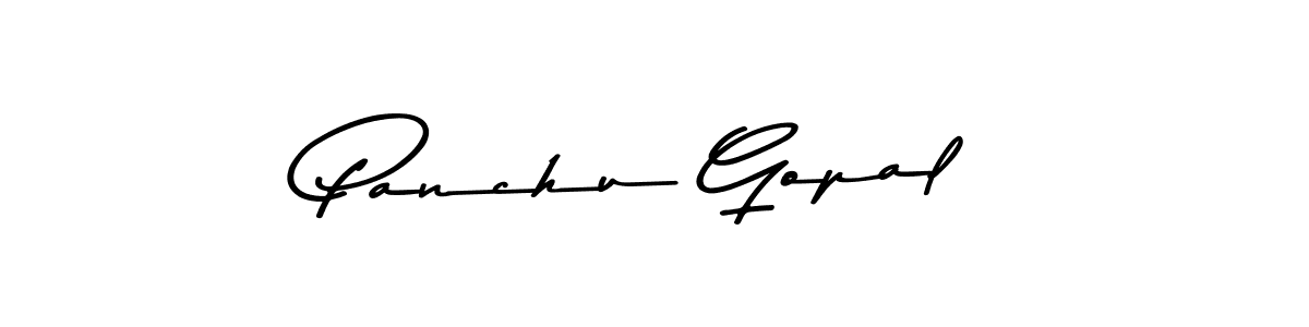 Use a signature maker to create a handwritten signature online. With this signature software, you can design (Asem Kandis PERSONAL USE) your own signature for name Panchu Gopal. Panchu Gopal signature style 9 images and pictures png