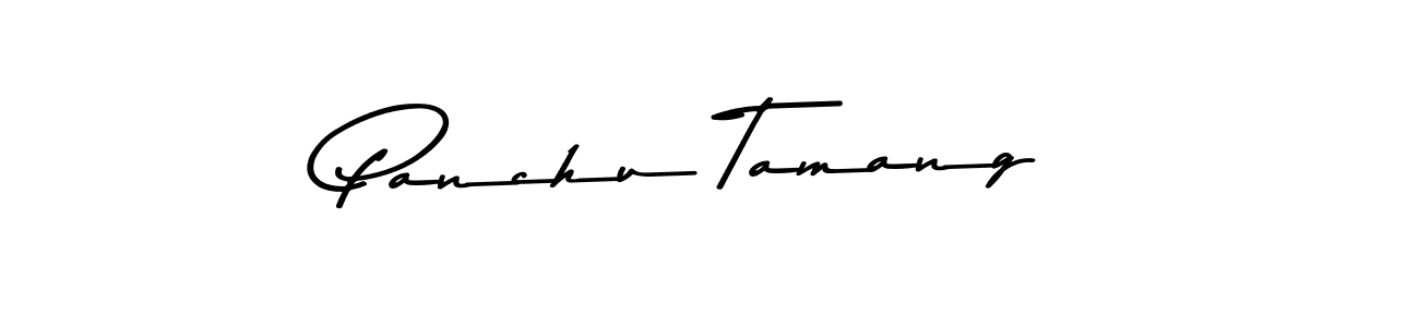 Asem Kandis PERSONAL USE is a professional signature style that is perfect for those who want to add a touch of class to their signature. It is also a great choice for those who want to make their signature more unique. Get Panchu Tamang name to fancy signature for free. Panchu Tamang signature style 9 images and pictures png