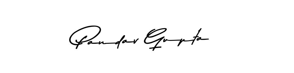 This is the best signature style for the Pandav Gupta name. Also you like these signature font (Asem Kandis PERSONAL USE). Mix name signature. Pandav Gupta signature style 9 images and pictures png