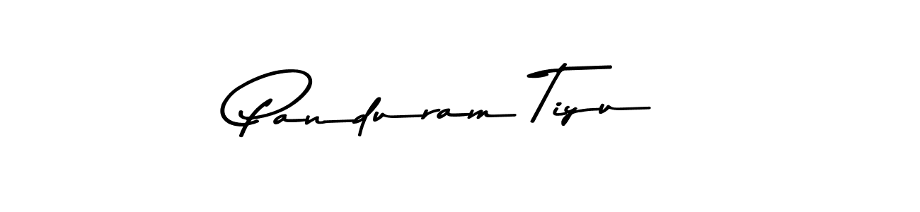 Panduram Tiyu stylish signature style. Best Handwritten Sign (Asem Kandis PERSONAL USE) for my name. Handwritten Signature Collection Ideas for my name Panduram Tiyu. Panduram Tiyu signature style 9 images and pictures png