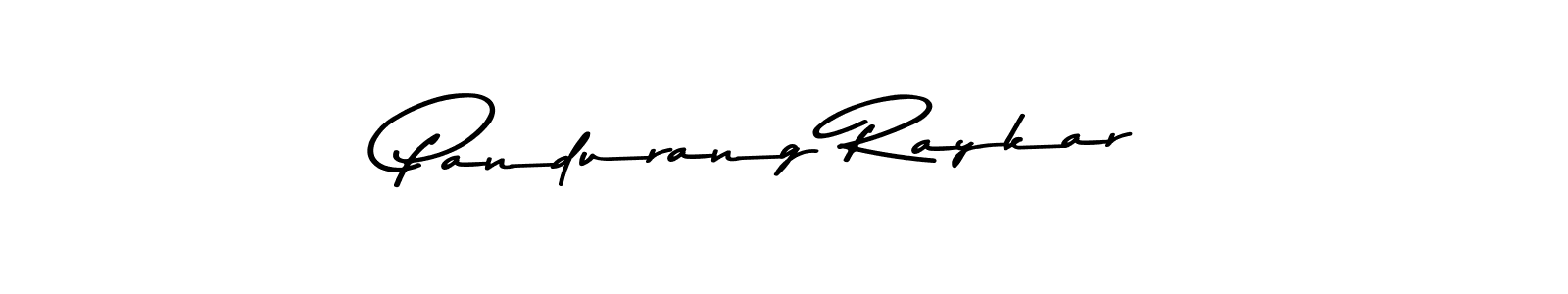 How to make Pandurang Raykar signature? Asem Kandis PERSONAL USE is a professional autograph style. Create handwritten signature for Pandurang Raykar name. Pandurang Raykar signature style 9 images and pictures png