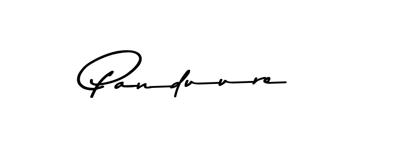How to make Panduure signature? Asem Kandis PERSONAL USE is a professional autograph style. Create handwritten signature for Panduure name. Panduure signature style 9 images and pictures png