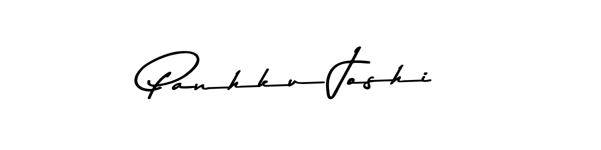 Create a beautiful signature design for name Panhku Joshi. With this signature (Asem Kandis PERSONAL USE) fonts, you can make a handwritten signature for free. Panhku Joshi signature style 9 images and pictures png