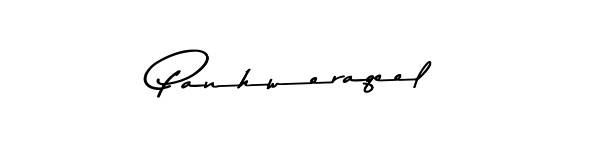 Use a signature maker to create a handwritten signature online. With this signature software, you can design (Asem Kandis PERSONAL USE) your own signature for name Panhweraqeel. Panhweraqeel signature style 9 images and pictures png