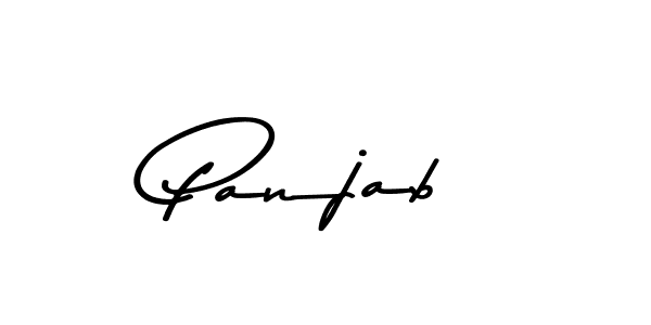 How to Draw Panjab signature style? Asem Kandis PERSONAL USE is a latest design signature styles for name Panjab. Panjab signature style 9 images and pictures png