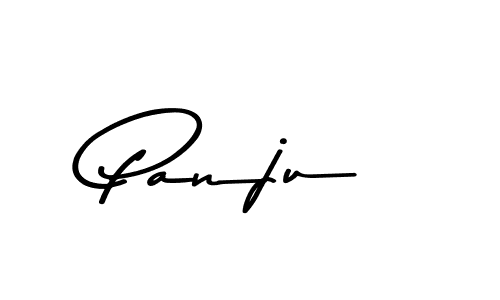 Make a beautiful signature design for name Panju. With this signature (Asem Kandis PERSONAL USE) style, you can create a handwritten signature for free. Panju signature style 9 images and pictures png