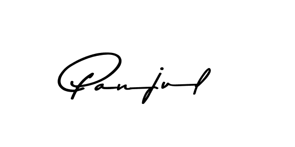 Design your own signature with our free online signature maker. With this signature software, you can create a handwritten (Asem Kandis PERSONAL USE) signature for name Panjul. Panjul signature style 9 images and pictures png