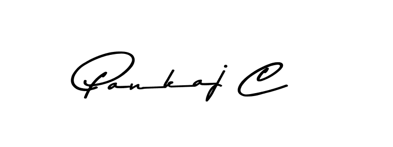 It looks lik you need a new signature style for name Pankaj C. Design unique handwritten (Asem Kandis PERSONAL USE) signature with our free signature maker in just a few clicks. Pankaj C signature style 9 images and pictures png