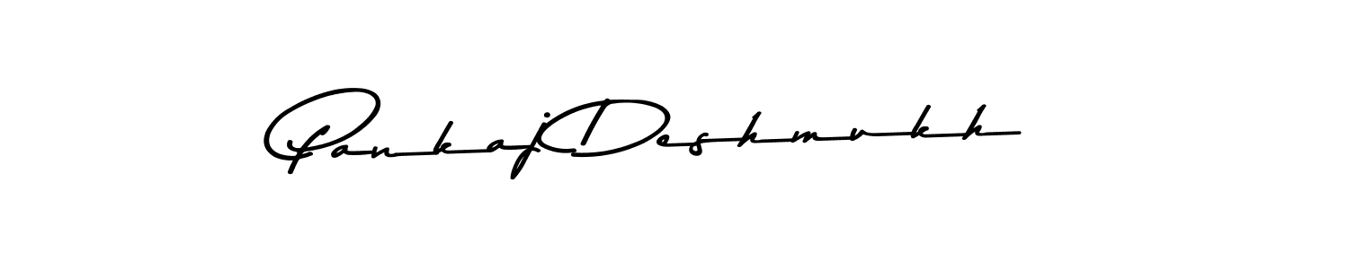 Make a beautiful signature design for name Pankaj Deshmukh. With this signature (Asem Kandis PERSONAL USE) style, you can create a handwritten signature for free. Pankaj Deshmukh signature style 9 images and pictures png