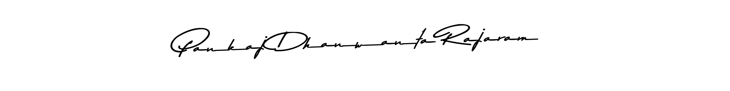 The best way (Asem Kandis PERSONAL USE) to make a short signature is to pick only two or three words in your name. The name Pankaj Dhanwanta Rajaram include a total of six letters. For converting this name. Pankaj Dhanwanta Rajaram signature style 9 images and pictures png