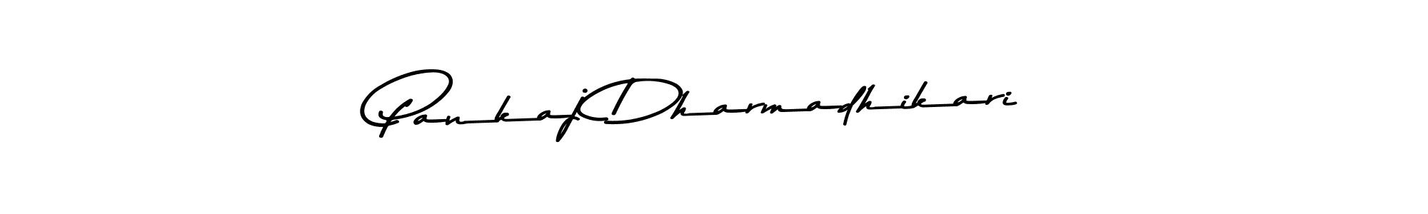 Design your own signature with our free online signature maker. With this signature software, you can create a handwritten (Asem Kandis PERSONAL USE) signature for name Pankaj Dharmadhikari. Pankaj Dharmadhikari signature style 9 images and pictures png