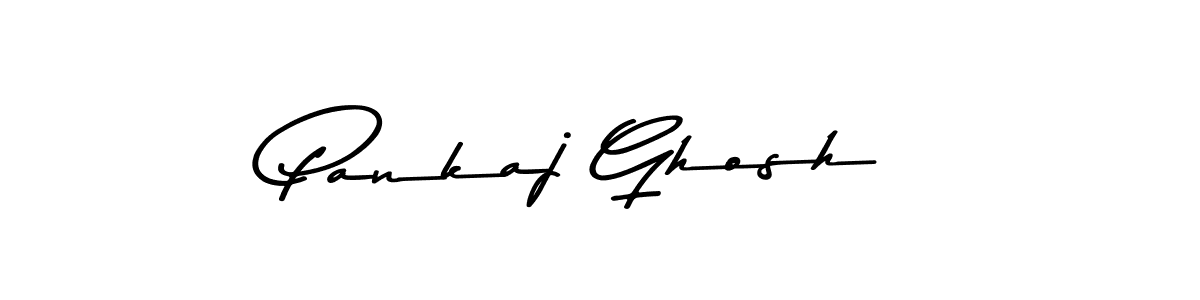 Design your own signature with our free online signature maker. With this signature software, you can create a handwritten (Asem Kandis PERSONAL USE) signature for name Pankaj Ghosh. Pankaj Ghosh signature style 9 images and pictures png