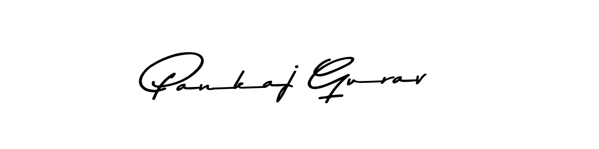 How to make Pankaj Gurav signature? Asem Kandis PERSONAL USE is a professional autograph style. Create handwritten signature for Pankaj Gurav name. Pankaj Gurav signature style 9 images and pictures png