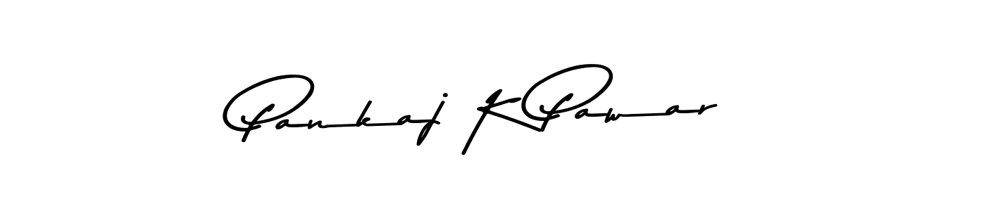 How to make Pankaj K Pawar signature? Asem Kandis PERSONAL USE is a professional autograph style. Create handwritten signature for Pankaj K Pawar name. Pankaj K Pawar signature style 9 images and pictures png