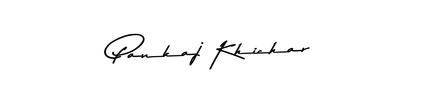 You should practise on your own different ways (Asem Kandis PERSONAL USE) to write your name (Pankaj Khichar) in signature. don't let someone else do it for you. Pankaj Khichar signature style 9 images and pictures png