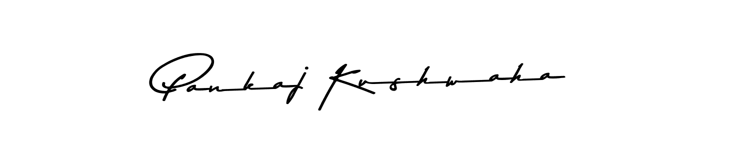 Use a signature maker to create a handwritten signature online. With this signature software, you can design (Asem Kandis PERSONAL USE) your own signature for name Pankaj Kushwaha. Pankaj Kushwaha signature style 9 images and pictures png