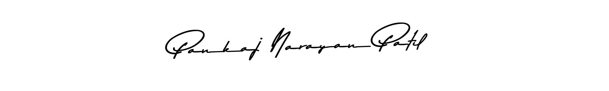 Create a beautiful signature design for name Pankaj Narayan Patil. With this signature (Asem Kandis PERSONAL USE) fonts, you can make a handwritten signature for free. Pankaj Narayan Patil signature style 9 images and pictures png