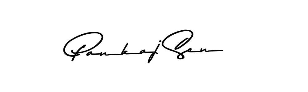 Pankaj Sen stylish signature style. Best Handwritten Sign (Asem Kandis PERSONAL USE) for my name. Handwritten Signature Collection Ideas for my name Pankaj Sen. Pankaj Sen signature style 9 images and pictures png