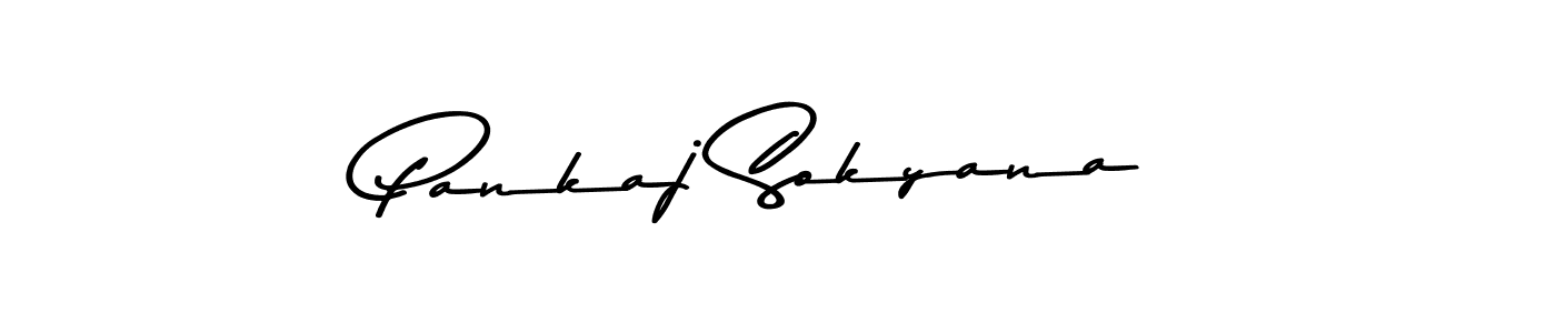 You should practise on your own different ways (Asem Kandis PERSONAL USE) to write your name (Pankaj Sokyana) in signature. don't let someone else do it for you. Pankaj Sokyana signature style 9 images and pictures png