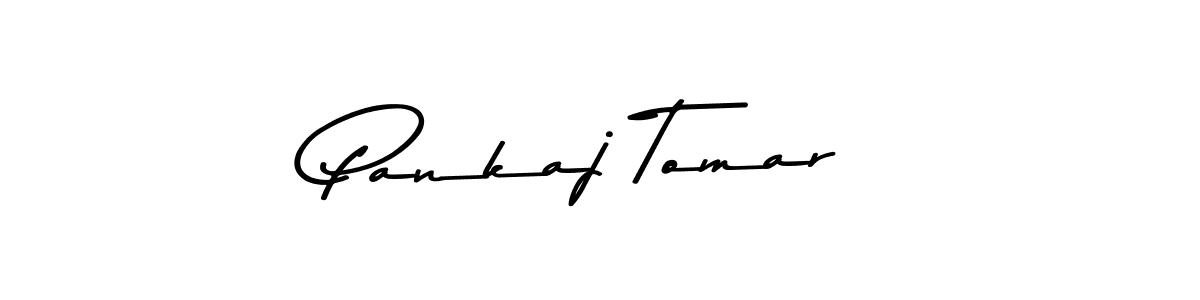 Use a signature maker to create a handwritten signature online. With this signature software, you can design (Asem Kandis PERSONAL USE) your own signature for name Pankaj Tomar. Pankaj Tomar signature style 9 images and pictures png