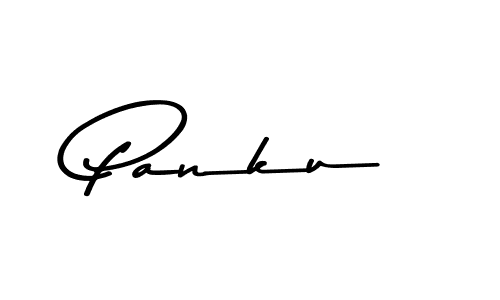 Create a beautiful signature design for name Panku. With this signature (Asem Kandis PERSONAL USE) fonts, you can make a handwritten signature for free. Panku signature style 9 images and pictures png