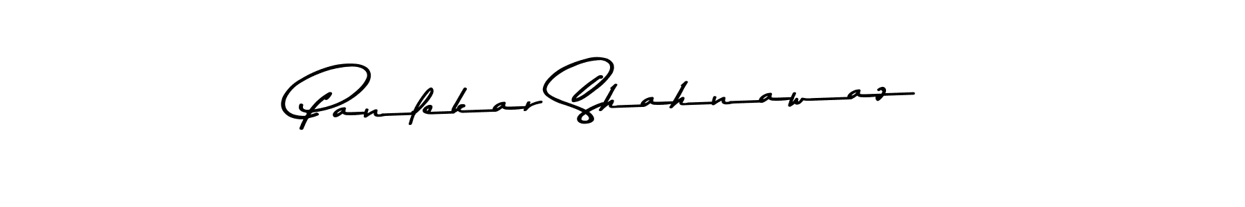 How to make Panlekar Shahnawaz name signature. Use Asem Kandis PERSONAL USE style for creating short signs online. This is the latest handwritten sign. Panlekar Shahnawaz signature style 9 images and pictures png