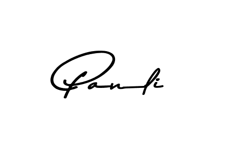 How to make Panli signature? Asem Kandis PERSONAL USE is a professional autograph style. Create handwritten signature for Panli name. Panli signature style 9 images and pictures png