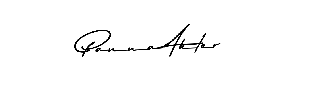 Similarly Asem Kandis PERSONAL USE is the best handwritten signature design. Signature creator online .You can use it as an online autograph creator for name Panna Akter. Panna Akter signature style 9 images and pictures png
