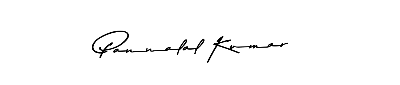 Design your own signature with our free online signature maker. With this signature software, you can create a handwritten (Asem Kandis PERSONAL USE) signature for name Pannalal Kumar. Pannalal Kumar signature style 9 images and pictures png