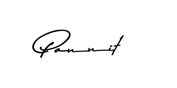 Create a beautiful signature design for name Pannit. With this signature (Asem Kandis PERSONAL USE) fonts, you can make a handwritten signature for free. Pannit signature style 9 images and pictures png