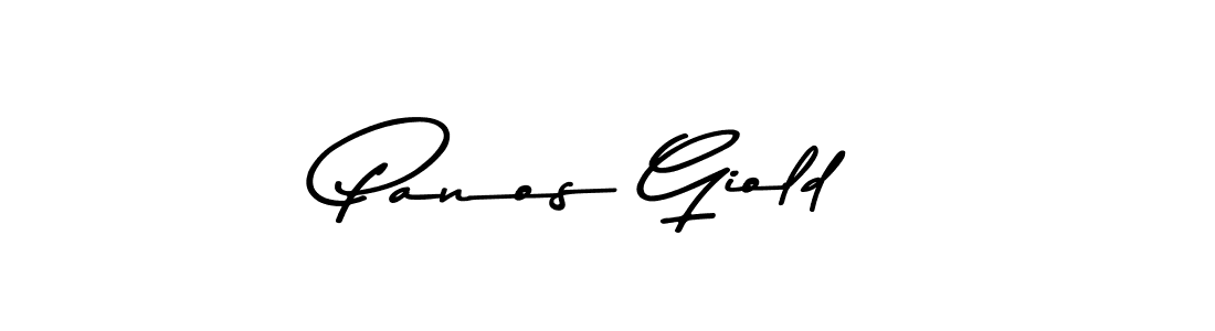 Create a beautiful signature design for name Panos Giold. With this signature (Asem Kandis PERSONAL USE) fonts, you can make a handwritten signature for free. Panos Giold signature style 9 images and pictures png