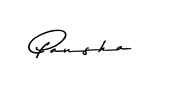 This is the best signature style for the Pansha name. Also you like these signature font (Asem Kandis PERSONAL USE). Mix name signature. Pansha signature style 9 images and pictures png