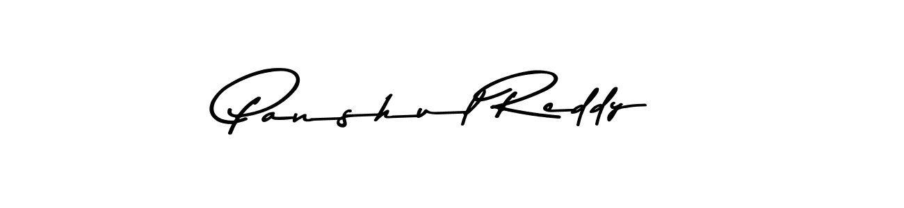 Design your own signature with our free online signature maker. With this signature software, you can create a handwritten (Asem Kandis PERSONAL USE) signature for name Panshul Reddy. Panshul Reddy signature style 9 images and pictures png