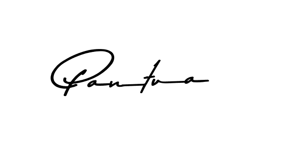 Use a signature maker to create a handwritten signature online. With this signature software, you can design (Asem Kandis PERSONAL USE) your own signature for name Pantua. Pantua signature style 9 images and pictures png