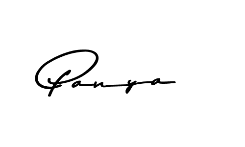 You should practise on your own different ways (Asem Kandis PERSONAL USE) to write your name (Panya) in signature. don't let someone else do it for you. Panya signature style 9 images and pictures png