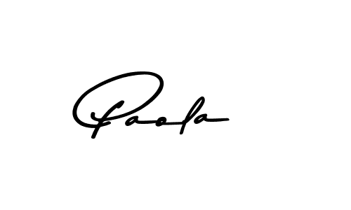 You should practise on your own different ways (Asem Kandis PERSONAL USE) to write your name (Paola) in signature. don't let someone else do it for you. Paola signature style 9 images and pictures png