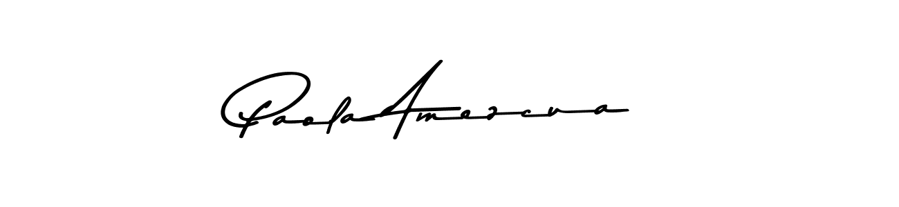 The best way (Asem Kandis PERSONAL USE) to make a short signature is to pick only two or three words in your name. The name Paola Amezcua include a total of six letters. For converting this name. Paola Amezcua signature style 9 images and pictures png