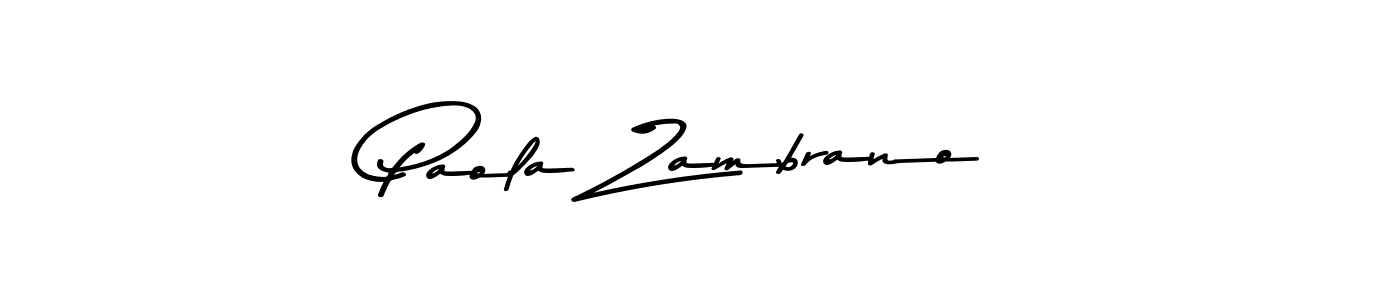 Also we have Paola Zambrano name is the best signature style. Create professional handwritten signature collection using Asem Kandis PERSONAL USE autograph style. Paola Zambrano signature style 9 images and pictures png