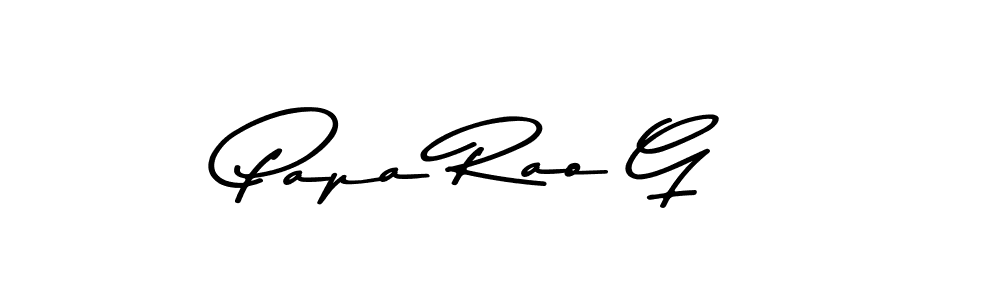 Also You can easily find your signature by using the search form. We will create Papa Rao G name handwritten signature images for you free of cost using Asem Kandis PERSONAL USE sign style. Papa Rao G signature style 9 images and pictures png