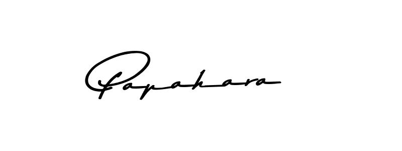 Papahara stylish signature style. Best Handwritten Sign (Asem Kandis PERSONAL USE) for my name. Handwritten Signature Collection Ideas for my name Papahara. Papahara signature style 9 images and pictures png