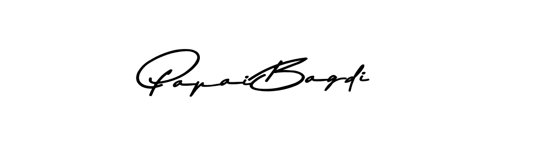 How to make Papai Bagdi signature? Asem Kandis PERSONAL USE is a professional autograph style. Create handwritten signature for Papai Bagdi name. Papai Bagdi signature style 9 images and pictures png