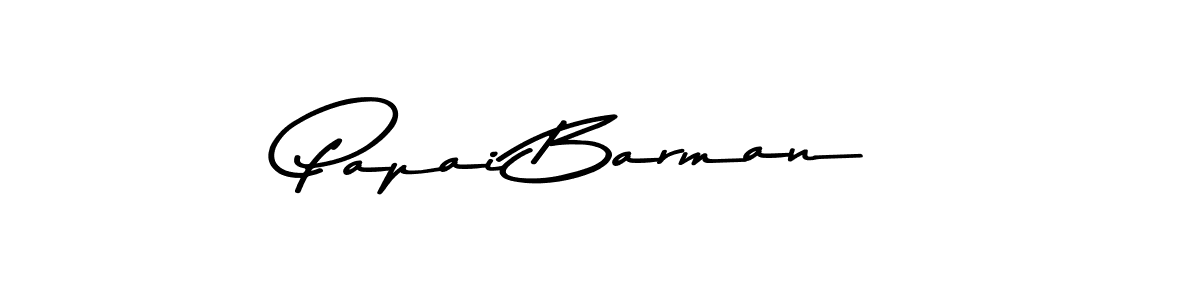 Design your own signature with our free online signature maker. With this signature software, you can create a handwritten (Asem Kandis PERSONAL USE) signature for name Papai Barman. Papai Barman signature style 9 images and pictures png