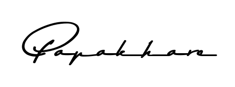Design your own signature with our free online signature maker. With this signature software, you can create a handwritten (Asem Kandis PERSONAL USE) signature for name Papakhare. Papakhare signature style 9 images and pictures png