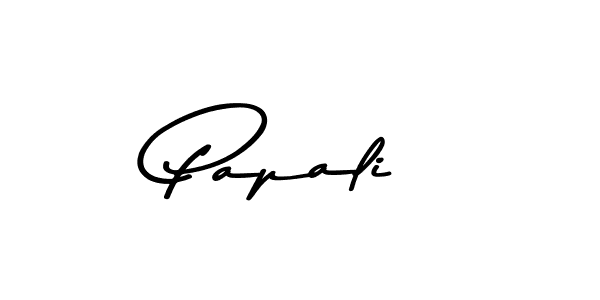 Make a beautiful signature design for name Papali. With this signature (Asem Kandis PERSONAL USE) style, you can create a handwritten signature for free. Papali signature style 9 images and pictures png