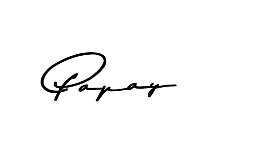 Papay stylish signature style. Best Handwritten Sign (Asem Kandis PERSONAL USE) for my name. Handwritten Signature Collection Ideas for my name Papay. Papay signature style 9 images and pictures png