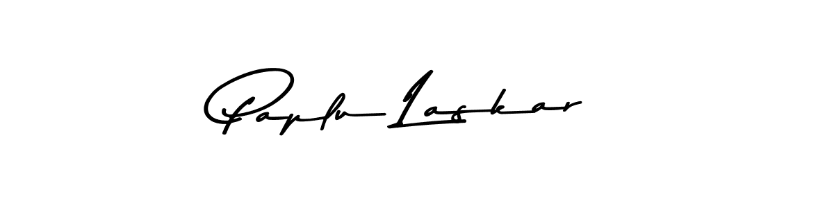 You should practise on your own different ways (Asem Kandis PERSONAL USE) to write your name (Paplu Laskar) in signature. don't let someone else do it for you. Paplu Laskar signature style 9 images and pictures png