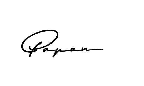 Also we have Papon name is the best signature style. Create professional handwritten signature collection using Asem Kandis PERSONAL USE autograph style. Papon signature style 9 images and pictures png