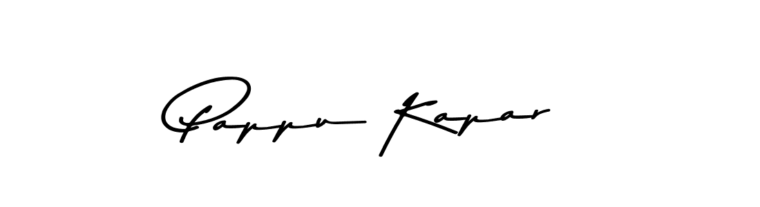 Create a beautiful signature design for name Pappu Kapar. With this signature (Asem Kandis PERSONAL USE) fonts, you can make a handwritten signature for free. Pappu Kapar signature style 9 images and pictures png