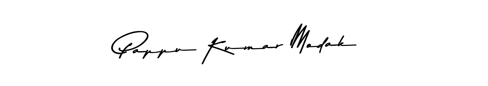 Design your own signature with our free online signature maker. With this signature software, you can create a handwritten (Asem Kandis PERSONAL USE) signature for name Pappu Kumar Modak. Pappu Kumar Modak signature style 9 images and pictures png